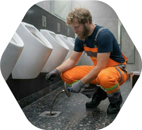 Pissoir verstopft in Wien